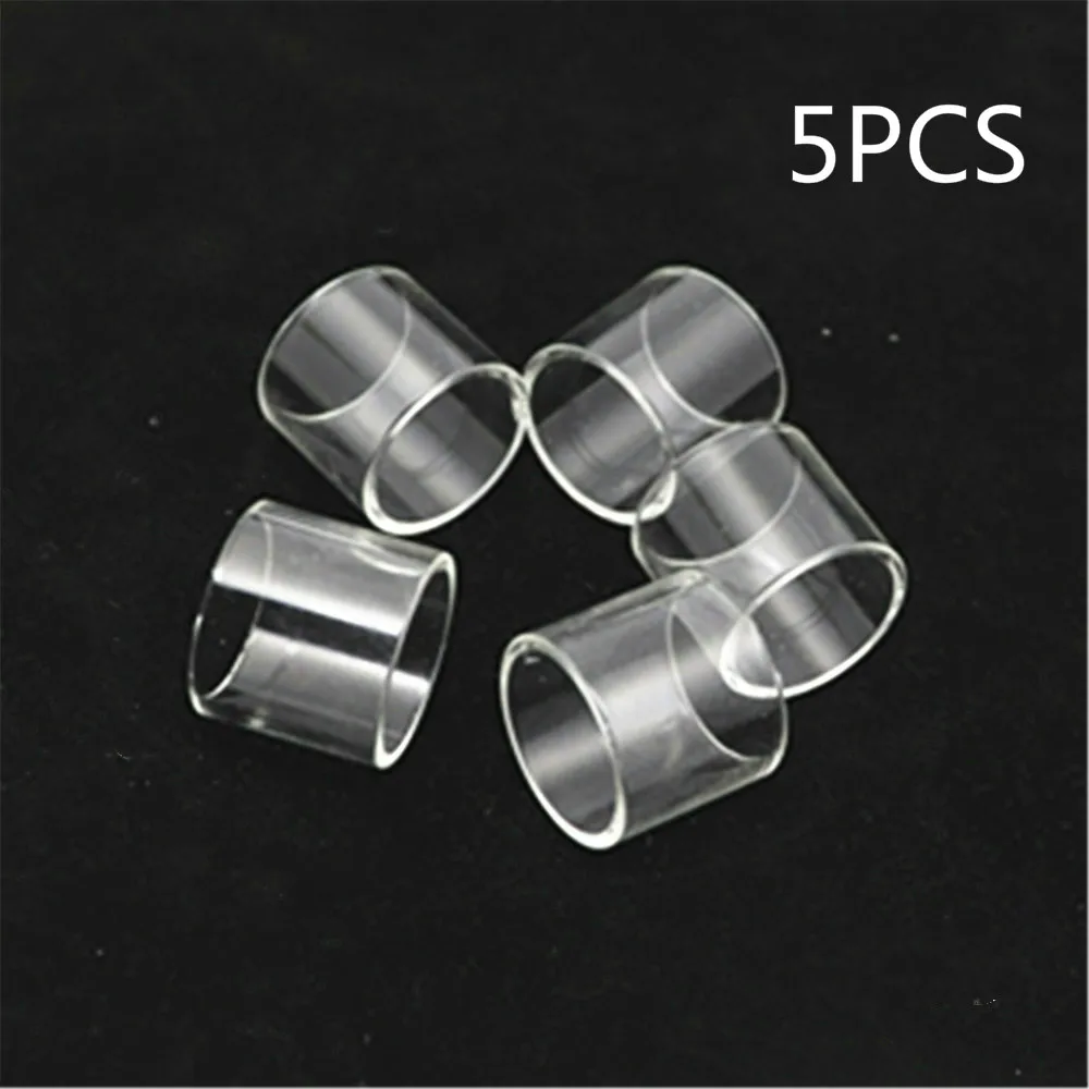 FATUBE 5pcs straight mini glass cups for Nautilus 2S / Nautilus 2/zelos 2.0/Zelos 50W/Nautilus X 2ml/4ml / X30 GLASS TUBE