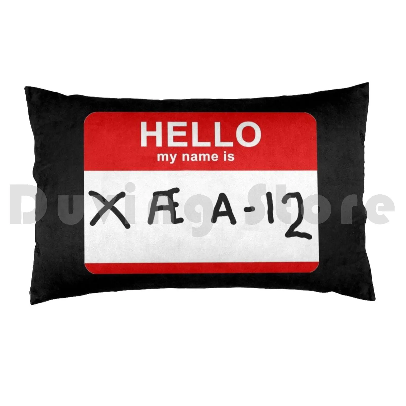 Elon Musk X Ae A-12 Pillow Case 20*30 Inch Elon Musk Son Occupy Space Spacex Tesla Formula Code Grimes Gender