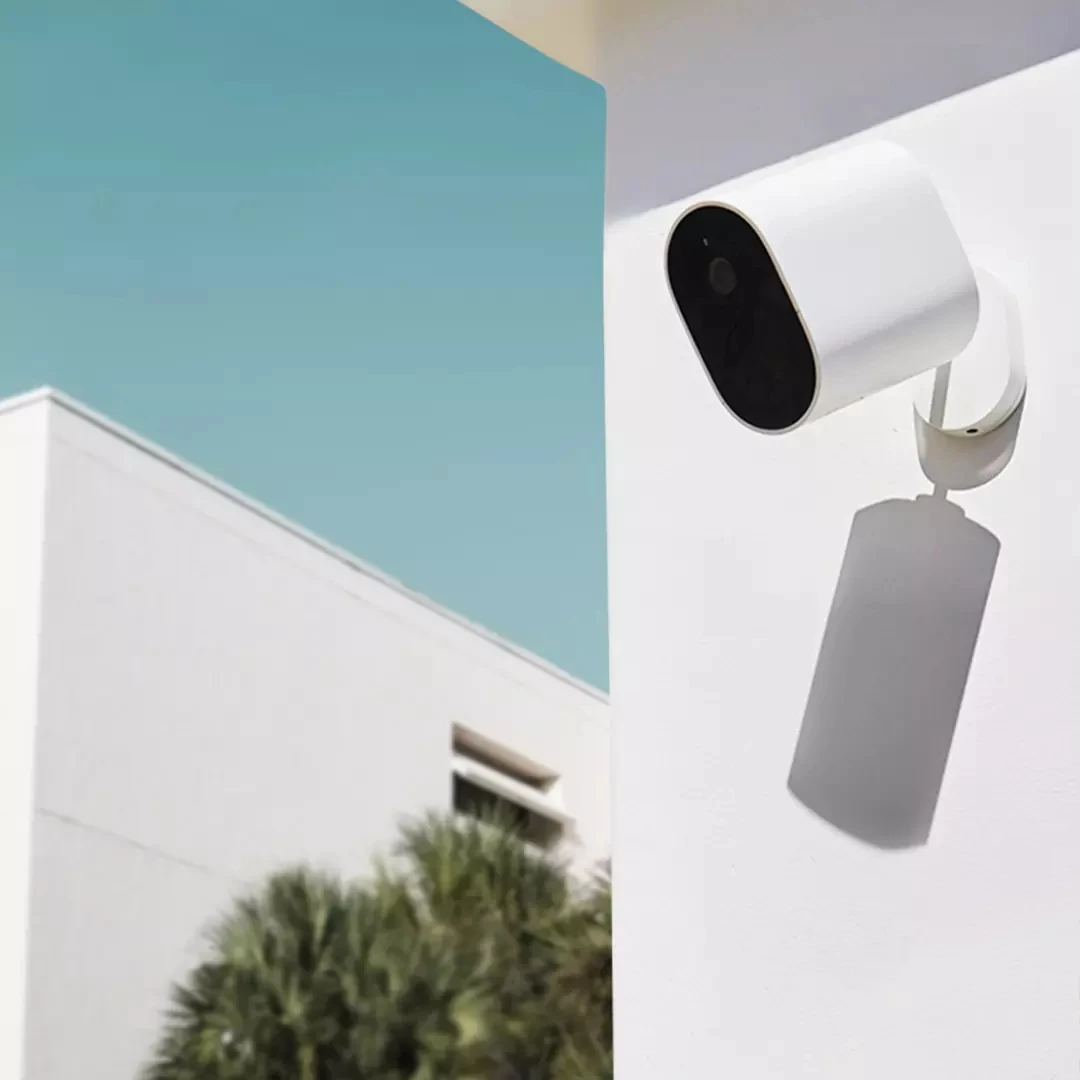 Imagem -04 - Xiaomi-mijia Smart Outdoor ip Câmera Segurança sem Fio Câmera de Visão Noturna Infravermelha Ip65 Impermeável Bateria 5700mah hd 1080p Mijia App