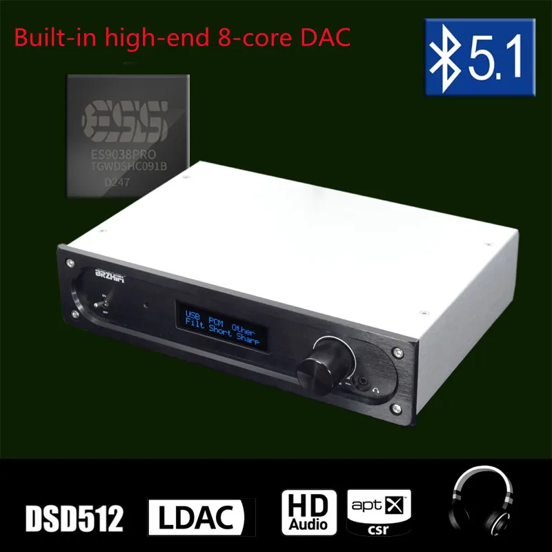 New SU3B ES9038PRO Decoding DAC Headphone Amplifier Bluetooth 5.1 Full Balance