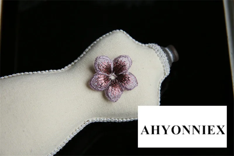 AHYONNIEX 10 stücke Günstige Kleine Blume Patch für Kleidung Nähen auf Applique Kleid Haar Zubehör Schuhe Taschen DIY Dekoration Patches – Detail 11