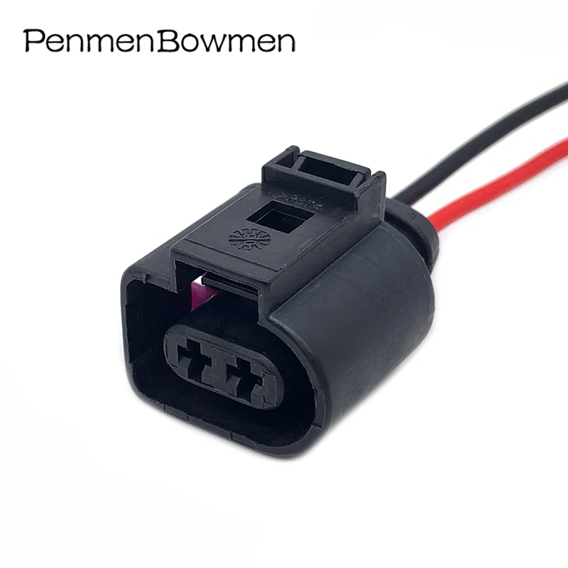 Conector de bobina de encendido automático para coche VW, enchufe de Sensor de bocina impermeable con Cable, 2/3/4/5/6/8/10 Pines, 3,5mm, 1J0973722