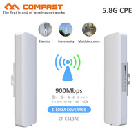 COMFAST CF-E313AC 900Mbps 5.8G WIFI CPE Wireless AP Bridge 5Km Long Range 12dBi WIFI Antenna Outdoor repeater Nanostation router