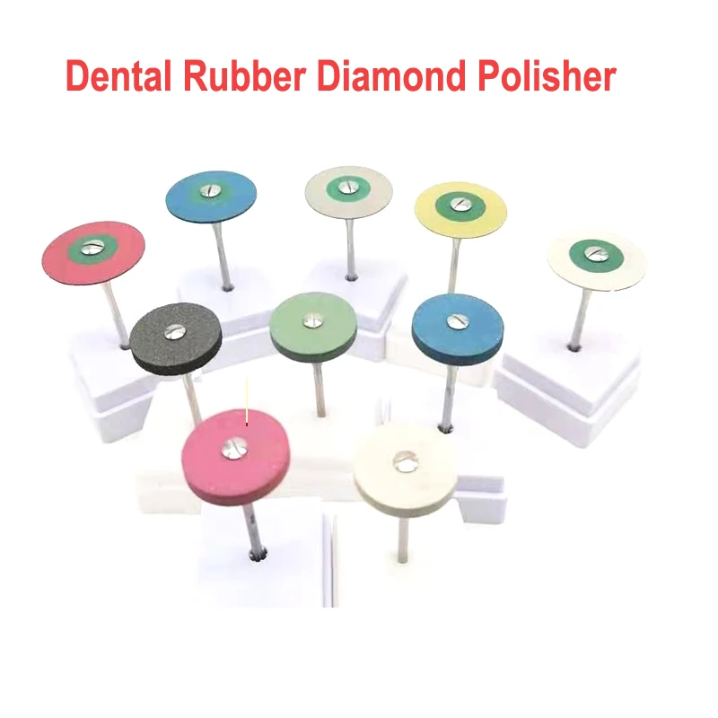 Dental Rubber Diamond Polisher All-ceramic Zirconia Ceramic Trim Highly-Bright Polishing No Need Polishing Paste And PlishingWax