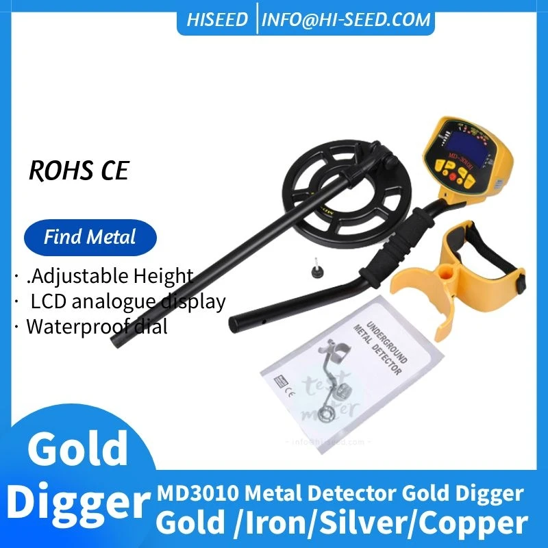 Metal Detector Underground Treasure Hunting Handheld Detector Outdoor High Precision Treasure Hunting Instrument Archaeological