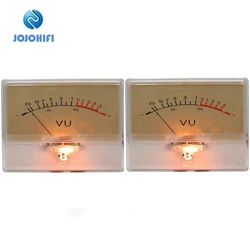 2 stücke T-90 High-präzision VU Meter Kopf Verstärker amp DB Level Meter Pre-verstärker Chassis Sound Druck strap mit Hintergrundbeleuchtung