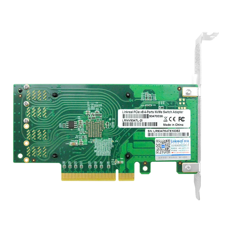 Imagem -05 - Linkreal Pci Express 3.0x8 para x E.2 segundo Switch Ssd Pcie E.2