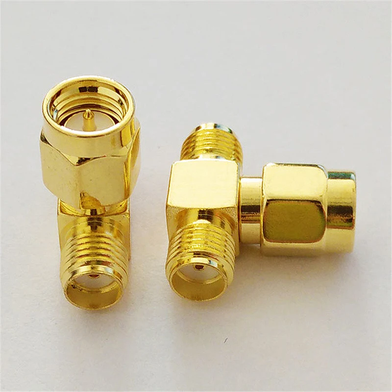 1/3PCS Hardware Fitting SMA Male To Two SMA Female Triple T RF Adapter Connector 3 Way Splitter LW SZUS Household Tools