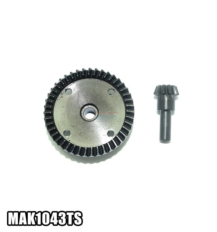 

GPM HARDEN STEEL #45 DIFF BEVEL GEAR 43T & PINION GEAR 10T For 1/8 ARRMA OUTCAST 6S BLX STUNT TRUCK RC Upgrade