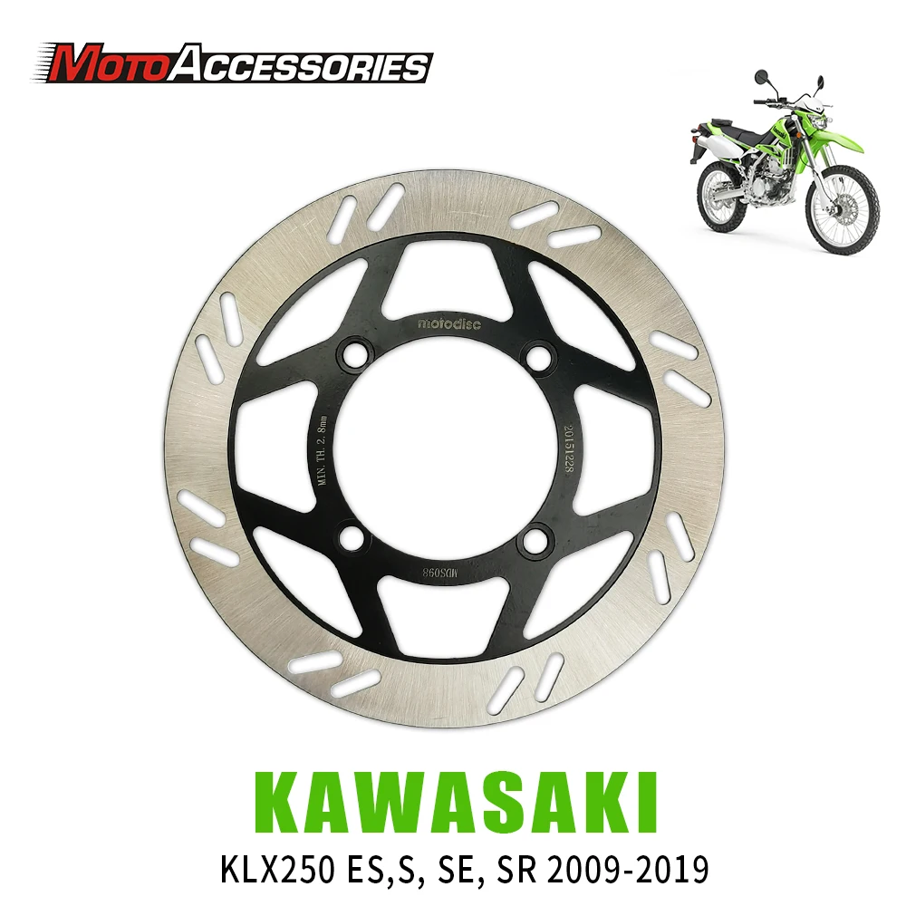 

For Kawasaki KLX250S 2009-2019 Suzuki XF650 DR800S Brake Disc Rotor Front Left MTX Motorcycle Offroad Motocross Braking MDS05014