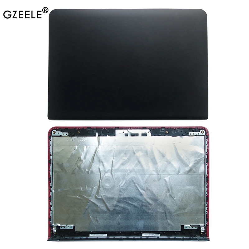 

GZEELE used Laptop Top LCD Back Cover case for SONY vaio SVE14A BLACK 012-000A-8952 Without screen shaft cover No-touch