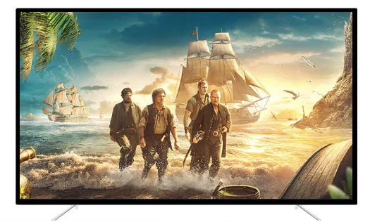 Tv inteligente cabeçote/atsc led de 80 polegadas 4k wifi