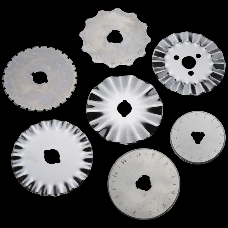28mm 45MM nóż obrotowy Refill Blade frezy do szycia pikowania zdjęcia do cięcia winylu tkaniny narzędzia rzemieślnicze