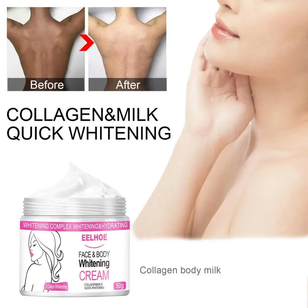 10g/ 20g/ 50g Whitening Cream For Dark Skin Bleaching Mosturizing Remove Marks Skin Care Elbows Chests Knees Whiten for Beauty