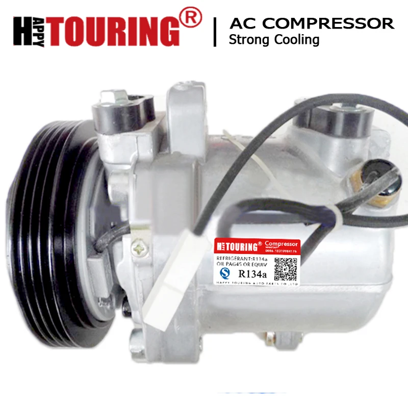 

Для suzuki swift compressor SS10 95201-70CM0 W02I056601 95200-77GA1 95200-70CG0 PV4 fit Suzuki SWIFT II EA MA SF413 AA34 1,3