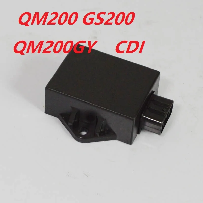 motorcycle QM200 GS200 QM200GY digital ignition CDI unit for QINGQI 200cc QM GS 200 electric spare parts 8 pin