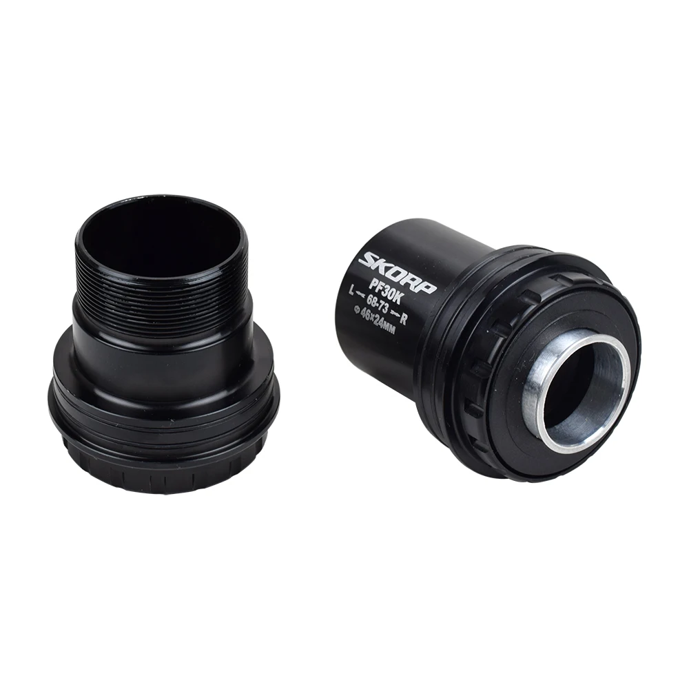 PF30 Alloy Mountain Bike Bottom Bracket 46mm Carbon MTB Road Bicycle BB Sets Axle Crank Axis 22 24 30mm For SHIMANO SRAM