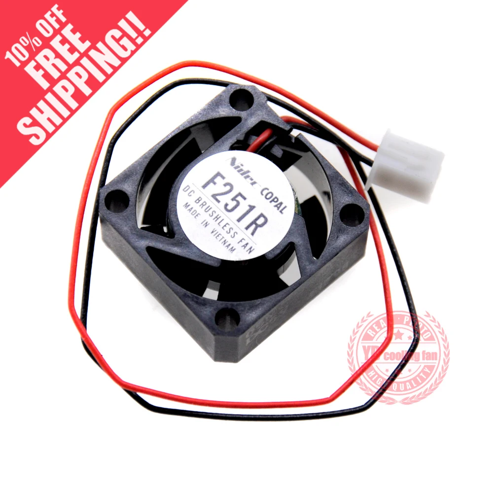 

NEW FOR COPAL F251R 2510 12V 5V 2.5CM silence micro cooling fan