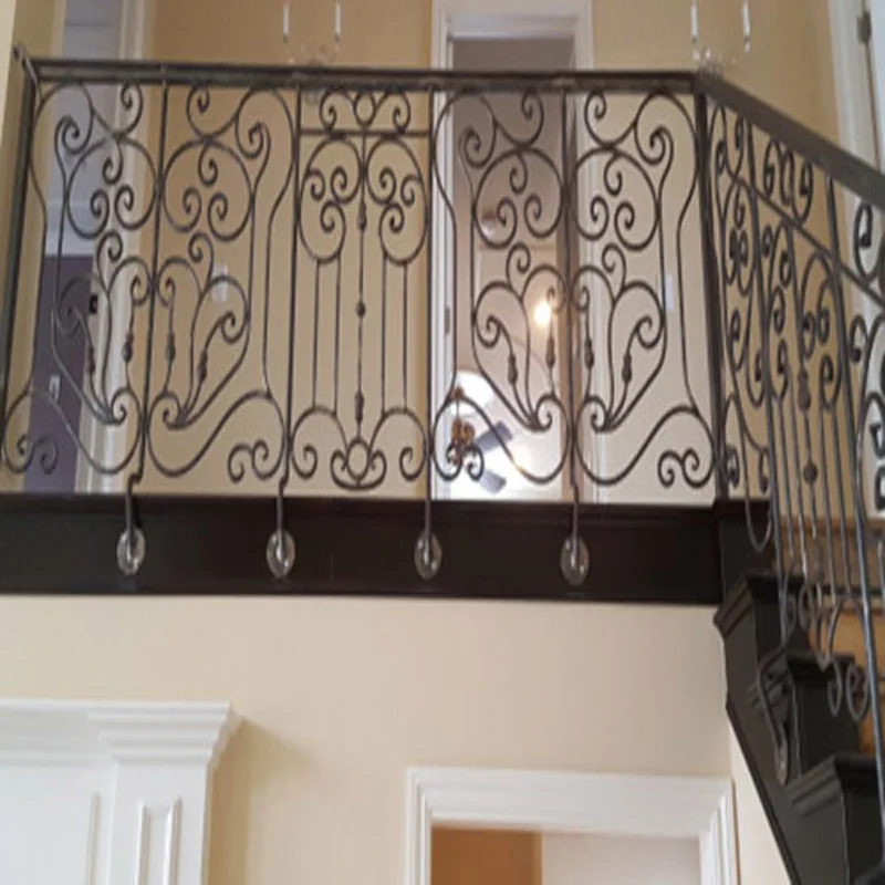 

Top Selling Products In Bulk Models Wrought Iron Grill Balcony Handrail Railings Designs