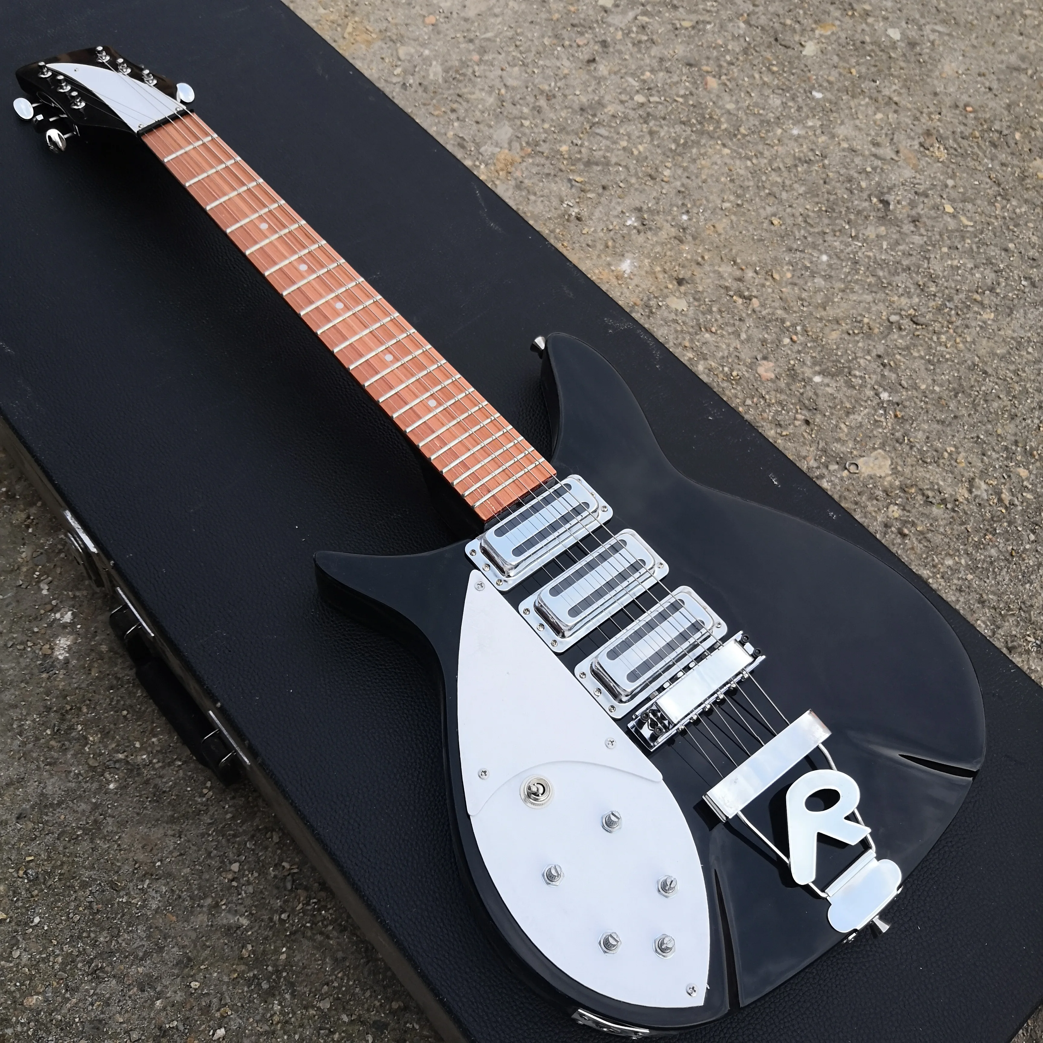 left hand electric guitar, Ricken 325 electric guitar,Backer 34 inches, can be customized , free shipping