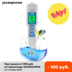 PH EC TEMP Meter Digital Pen Type 3 In 1 Multi-parameter Drink Water Quality Tester for Aquarium, Pools PH Monitor Meter 40% off