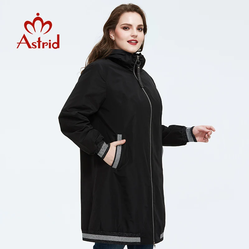 Astrid Spring new arrival trench coat for women outerwear high quality Oversize long style spring coat women AS-9373