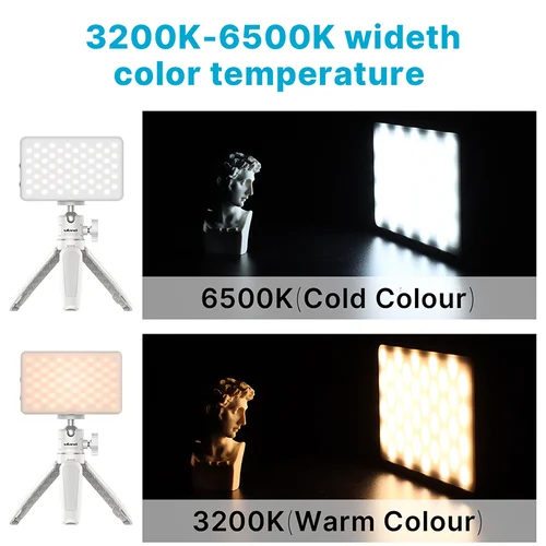 Imagen 2 del producto VIJIM VL120-luz Led para vídeo, lámpara de estudio de iluminación de fotografía con difusor, efecto RGB, luz de cámara, luz de relleno Vlog, 3200-6500K