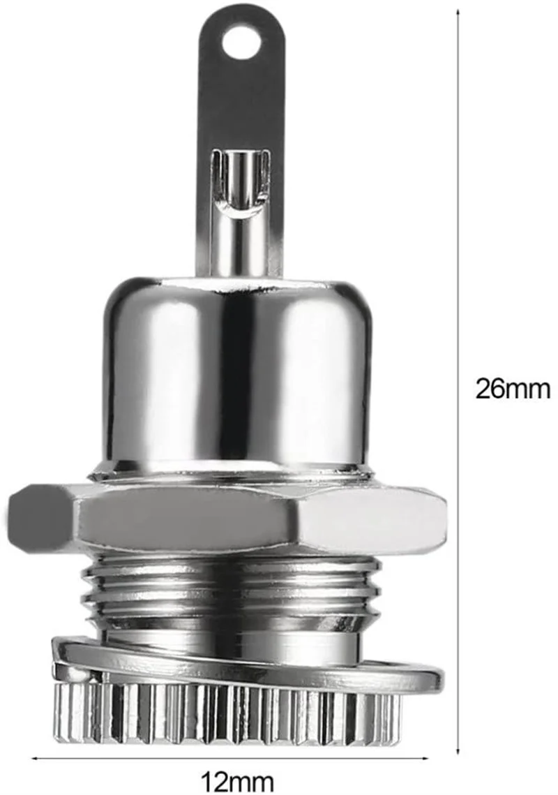 5個DC-099 5.5 × 2.1ミリメートル5.5*2.1 dc電源雌ソケットジャックパネルマウントコネクタアダプタと防水キャップ