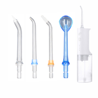 4 Nozzles Irrigator Accessories For Xiaomi Oral Irrigator IPX7 WaterProof Water Jet Flosser Oral Cleaning