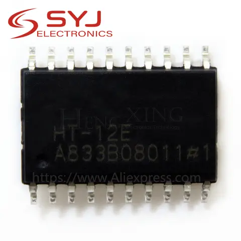 10pcs/lot=5pairs ( 5pcs HT12E + 5pcs HT12D ) HT12-E HT12-D SOP-20 In Stock
