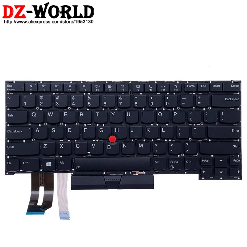 

New Original US English Backlit Keyboard For Lenovo Thinkpad P1 Gen3 X1 Extreme 3rd Laptop SN20W85496