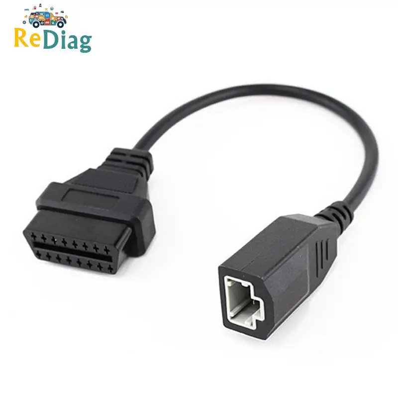 

Best Sale Car Diagnostic Cable Connector For Honda 3PIN to 16PIN For Honda 3 PIN OBD OBD2 Auto Diagnostic Cable