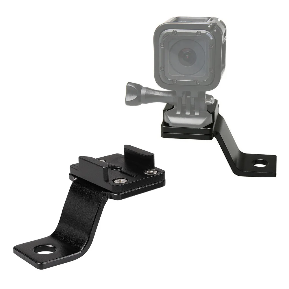 Motorcycle Aluminum 360 Rotate bracket Mount rearview mirror Supporter Ride for Gopro Hero 12 11 10 DJI OSMO Action 4 3 Insta360
