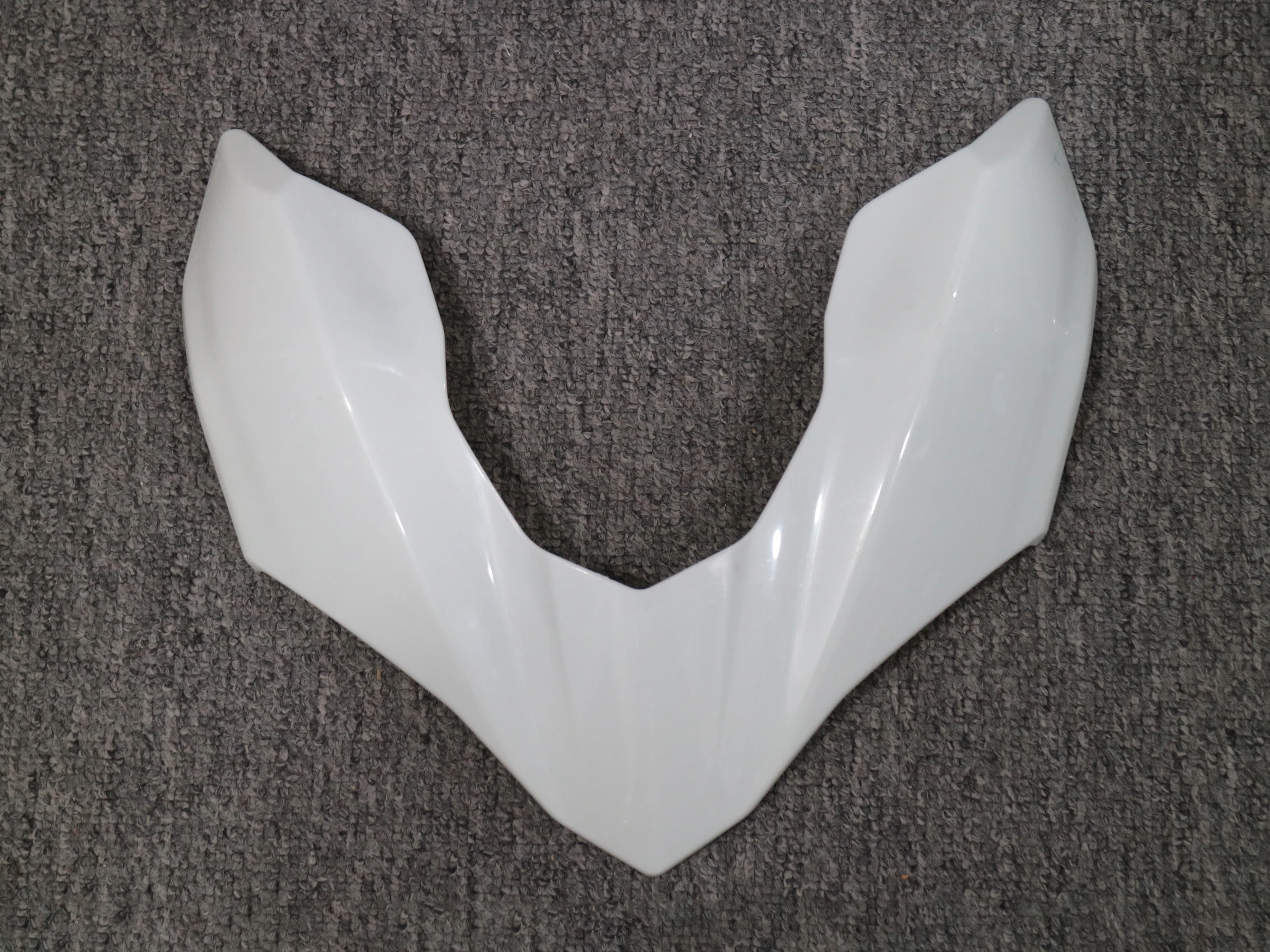 

Unpainted Motorcycle Headlight Front Up Cover ABS Injection Fairing For Kawasaki Z900 2017 2018 2019