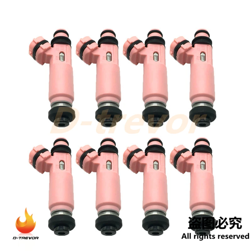 8PCS OEM MR507376 Fuel Injectors Nozzle 195500-4140 For Mitsubishi Pajero Sport 6G72 3.0 V6