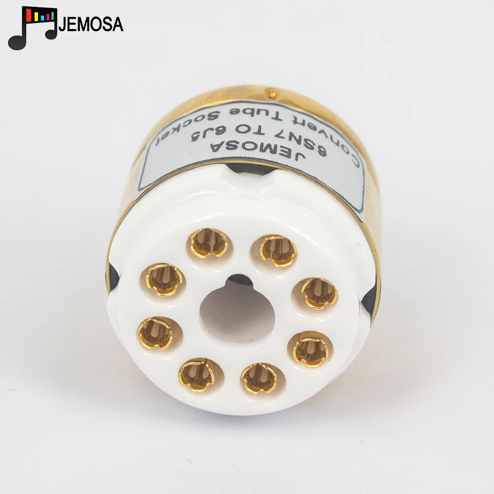 Tubo de vacío de Audio, adaptador de enchufe de conversión de amplificador, 6SN7/6SL7/ECC32/ECC33/6N8P/6N9P/6H9C a 6J5/6J5G/6C5/CV1067/L63, 1 unidad