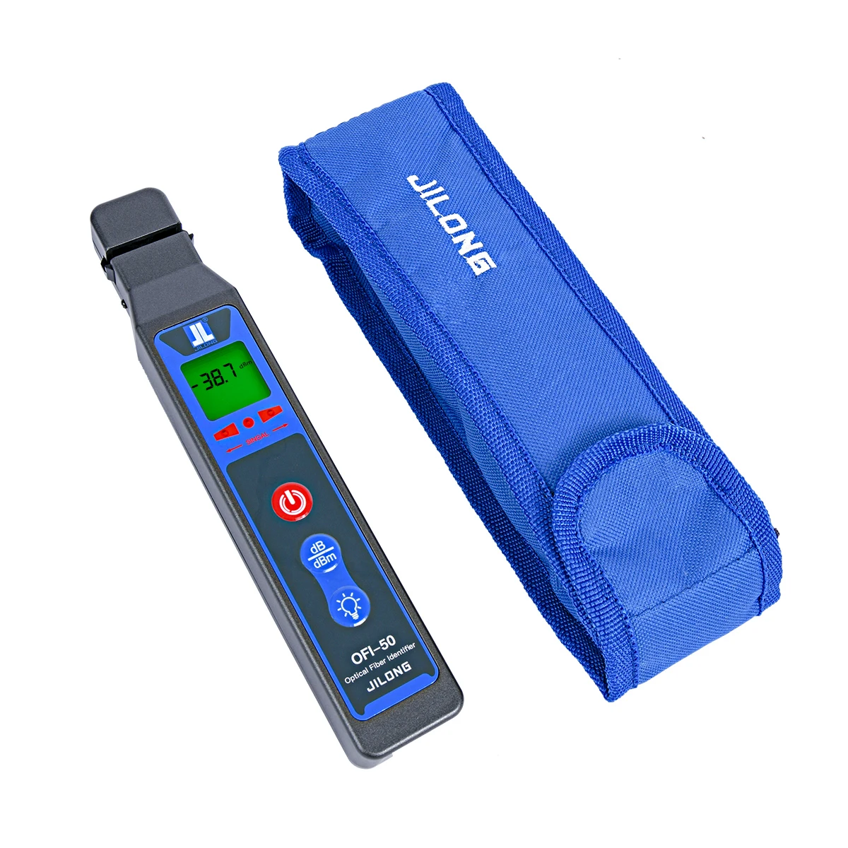 

JILONG OFI-50 Optic Fiber Identifier Suitable for 0.25/0.9/2.0/3.0mm Fiber Detector with LED Light