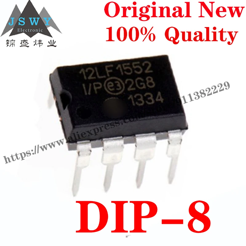 PIC12LF1552-I/P PIC12F675-I/P PIC12F629-I/P PIC12C508A-04/P  8-bit Microcontroller -MCU Chip Use for DIY arduino Free Shipping