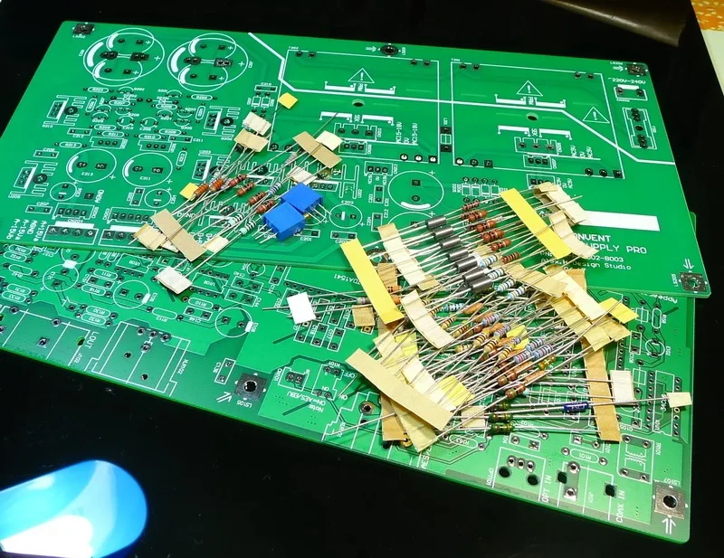 TDA1541 OPS8 Thick Run Vocal Fever DAC Decoder PCB Circuit Board with Resistance Package