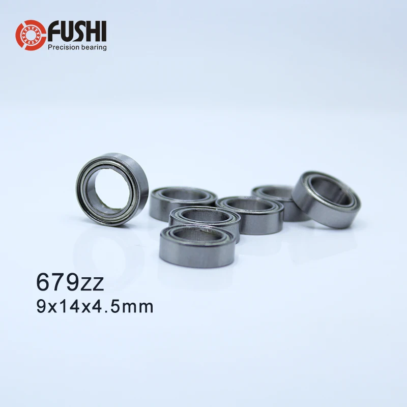 

679ZZ Bearing 9*14*4.5 mm ABEC-1 10PCS Miniature 679Z Ball Bearings 679 Z ZZ Hobby Emax Motor Quadcopter Bearing