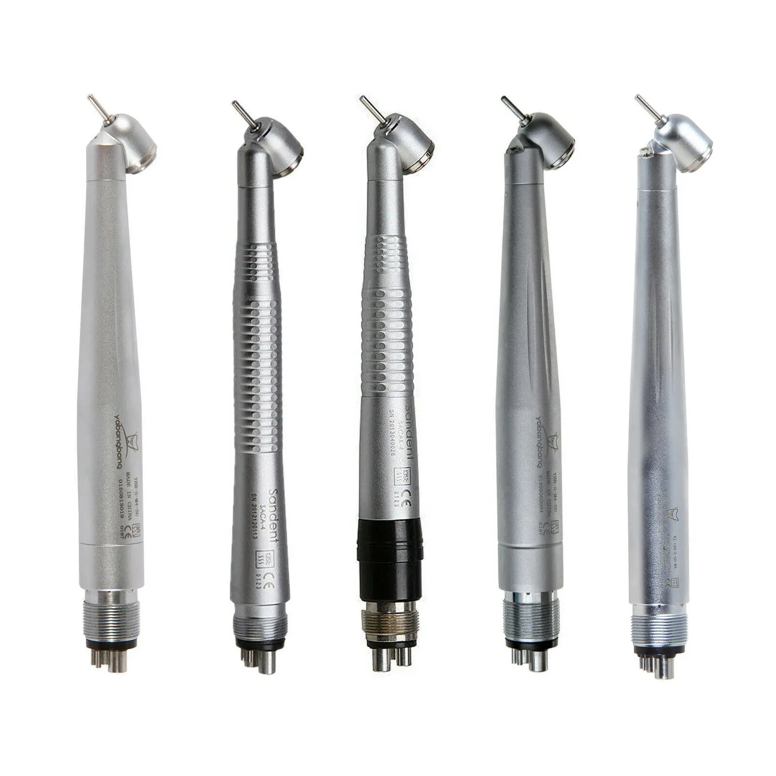 Kavo 45องศาทันตกรรมความเร็วสูง (LED) handpiece Push Turbine Fit NSK 4รู Quick Coupler วัสดุทันตกรรมเครื่องมือ