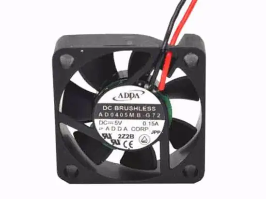 ADDA AD0405MB-G72 S DC 5V 0.15A 40x40x10mm Server Cooling Fan