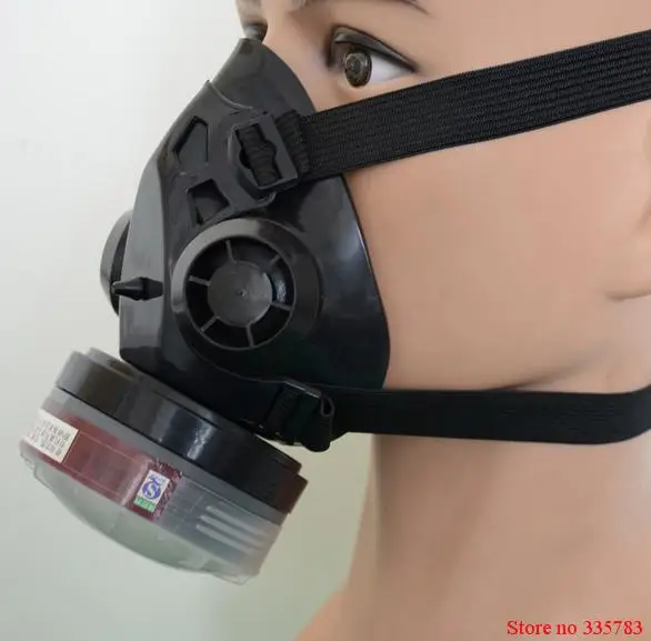 High Quality Self-priming Filter Type  Protect Mask Prevent Harmful Gas Face  Security Protector