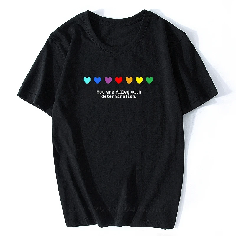 New Undertale Sans Pattern Unisex Tshirt Printing Fashion Men Game T-shirt Harajuku Tops Camisetas Hombre
