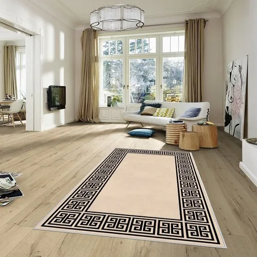 West Home Digital Print Washable Non-Slip Base Living Room Carpet Kitchen Rug Runner and Bath Mat