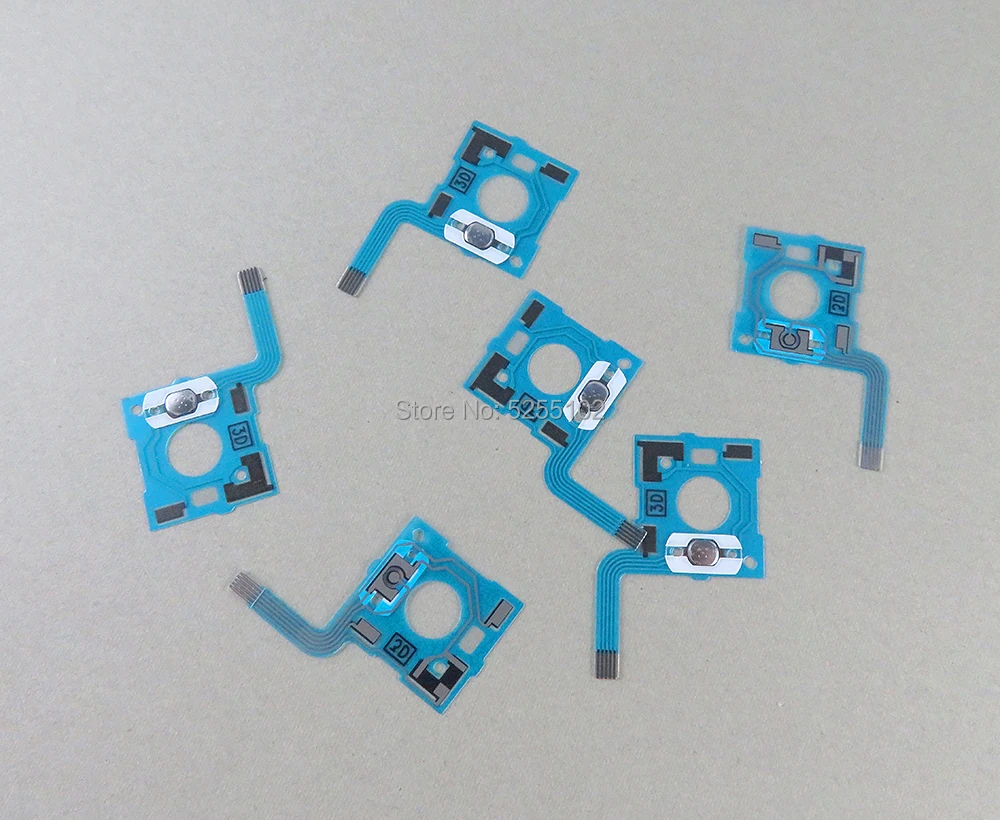 100 Chiếc Cho Nintend Công Tắc Ban Đầu Mới Dẫn Điện Phim D-Miếng Lót Dome PCB Board Nút Cho NS Công Tắc Điều Khiển 3D Cần Điều Khiển Bộ Phim