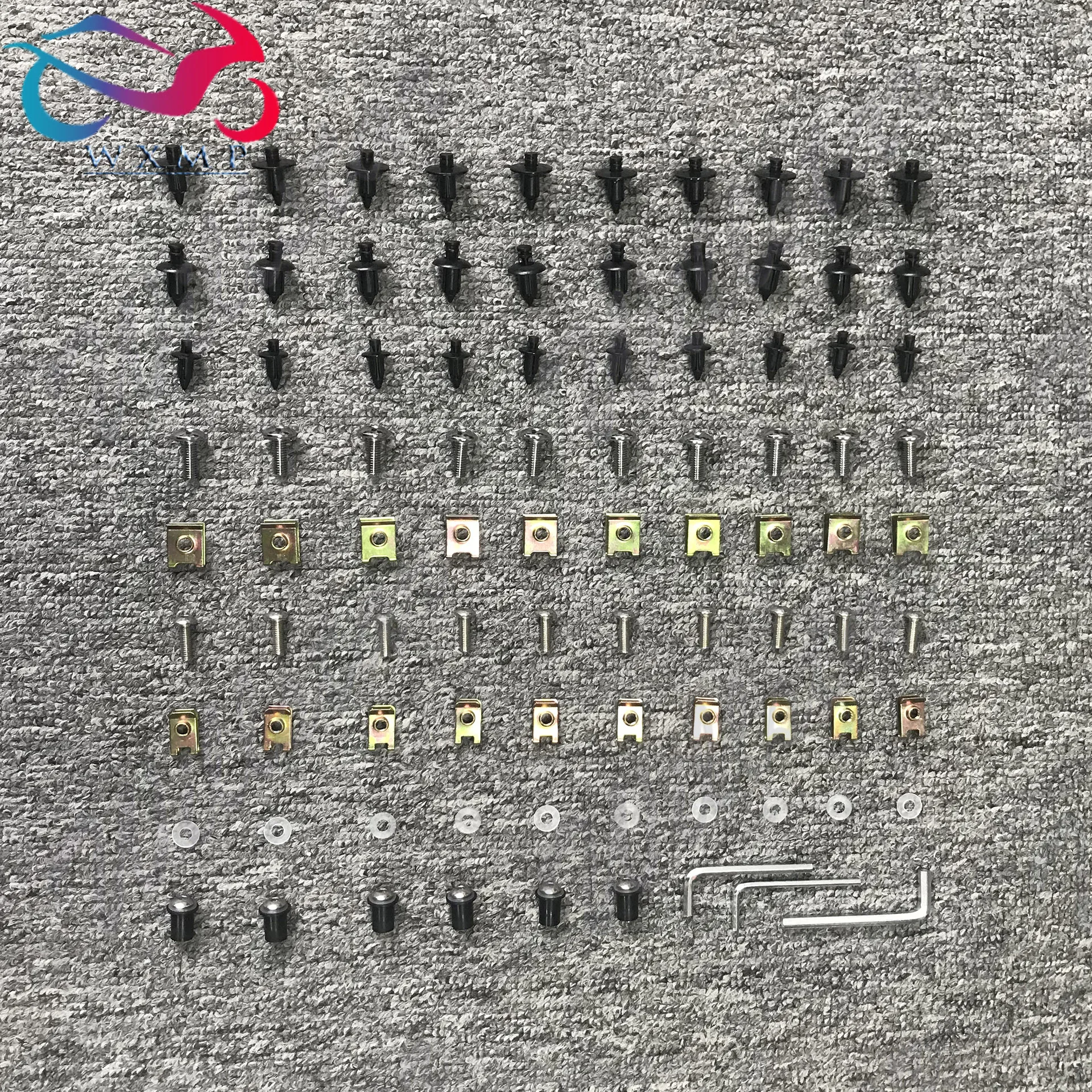 

Fairing Bolt Kit body screws Clips For Honda VFR1200F CBF1000 CBF600 VFR800