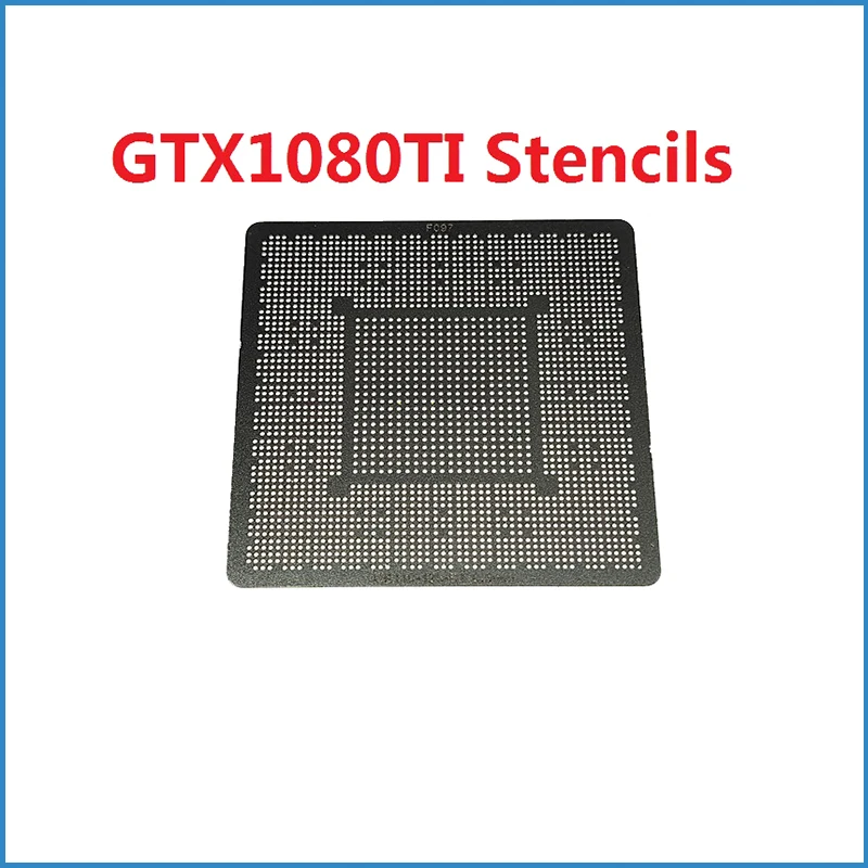 1Pcs Newest Graphics Card Direct Heat Stencil For GTX1060 GTX960 GTX1080TI 215 0821060 0852000 SR2C5 BGA Chips Reballing