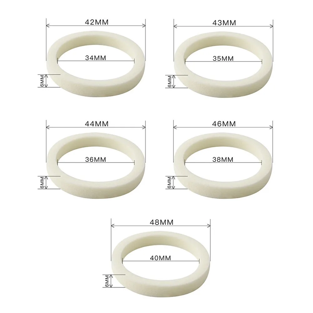 2pcs Bike Bicycle Fork Sponge Foam Rings Oil Seal 30/32/34/35/36/38/40mm Oil Seal For Bicycle Accessories