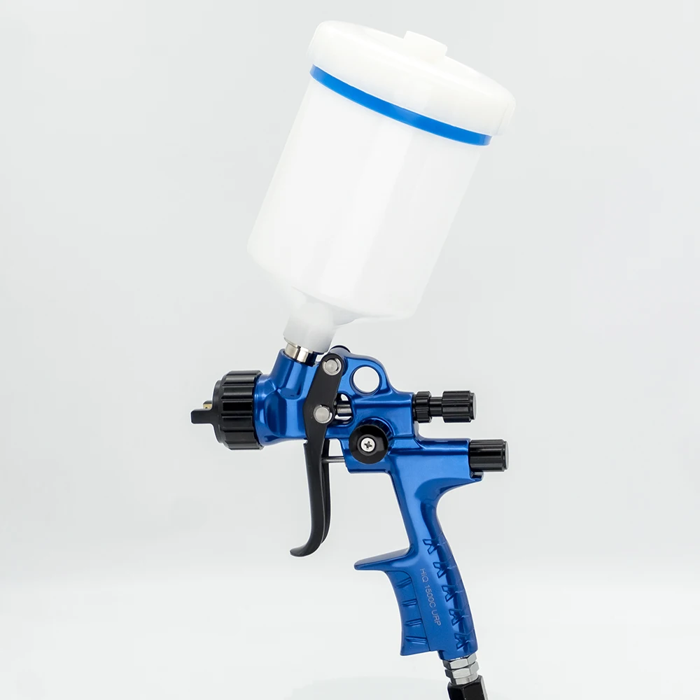 High Quality LVLP Spray Gun 1500C RP Painting Gun 1.3mm Nozzle Paint Gun Water Based Professional Air Spray Gun Airbrush For Car